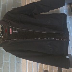 Craftsman  Black Textured Heavy Warm Jacket Size XL